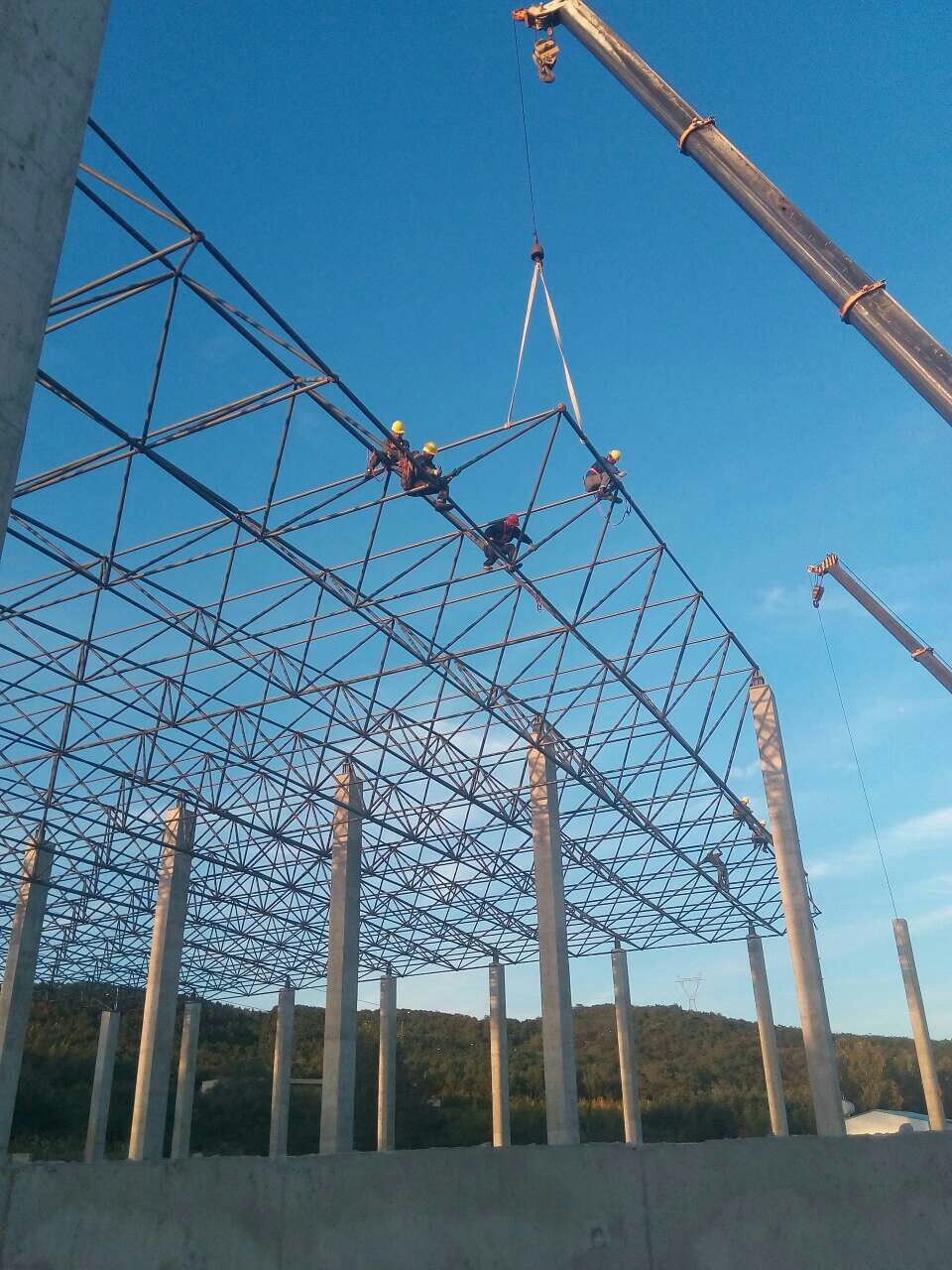 陇南汪清物流园网架